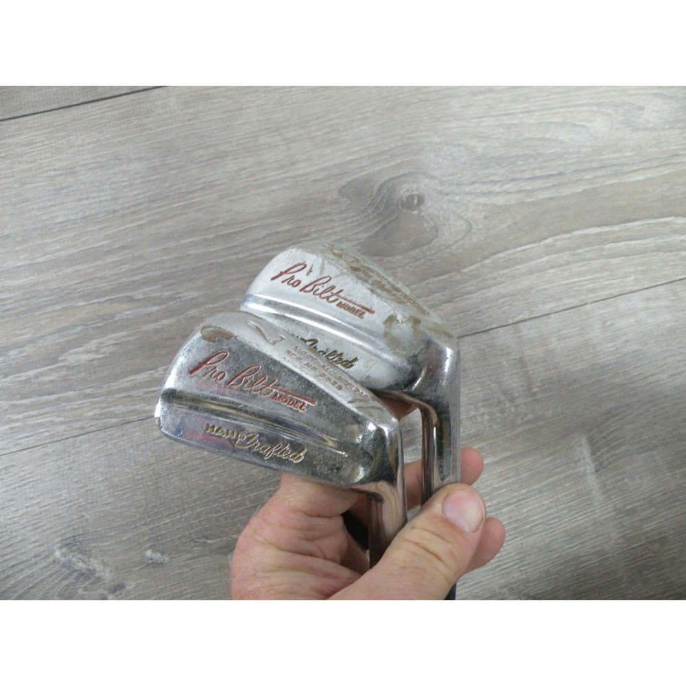 Vintage Northwestern Pro-Bilt Model 6 & 7 Iron Golf Clubs Set - Right Handed